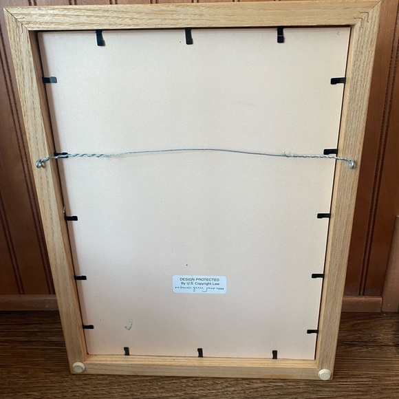 The Words & Weavings,wall art,by Rebecca Grace Jones Light Oak Frame cottagecore - Picture 8 of 8